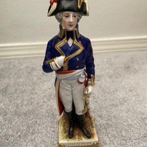 Porcelain Figurine French General Kellermann Germany